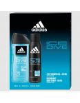 Adidas Ice Dive pánska darčeková kazeta Sprchový gél, Deodorant