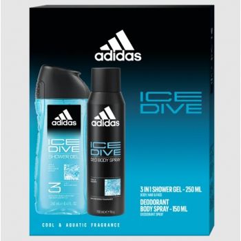 Hlavný obrázok Adidas Ice Dive pánska darčeková kazeta Sprchový gél, Deodorant