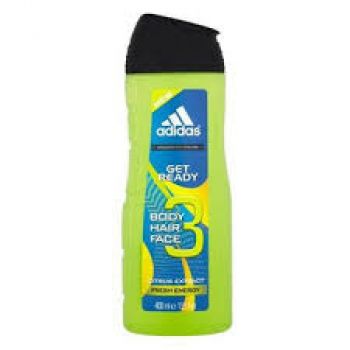 Hlavný obrázok Adidas Men Get Ready 2v1 pánsky sprchový gél 400ml