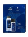 Adidas Star Aromatic & Citrus Fragrance pánska darčeková kazeta Sprchový gél