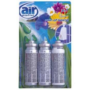 Hlavný obrázok Air Menline Happy Rain of Island náhradná náplň 3x15ml