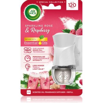 Hlavný obrázok Air Wick Sparkling Rosé & Raspberry Elektrický osviežovač vzduchu 19ml