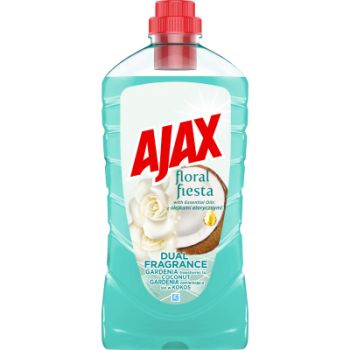 Hlavný obrázok Ajax Floral Fiesta Dual Fragrance Gardenia & Coconut čistič na podlahy 1l