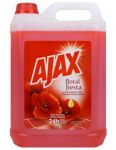 Ajax Floral Red červený univerzálny čistič na podlahy 5l