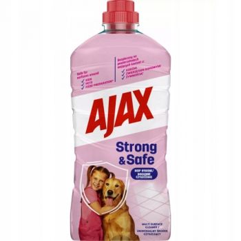 Hlavný obrázok Ajax Strong & Safe univerzálny čistič na podlahy 1l