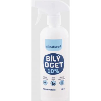 Hlavný obrázok Allnature Biely ocot 10% sprej 500ml