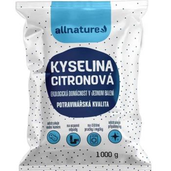 Hlavný obrázok Allnature Kyselina citrónová 1000g