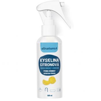 Hlavný obrázok Allnature kyselina citrónová sprej 500ml