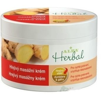 Hlavný obrázok Alpa Herbal masážny krém hrejivý 250ml