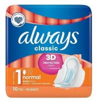 Hlavný obrázok Always Classic Normal hygienické vložky 10ks