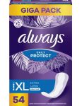 Always Intim Extra Daily Protect Extra Long hygienické vložky 54ks