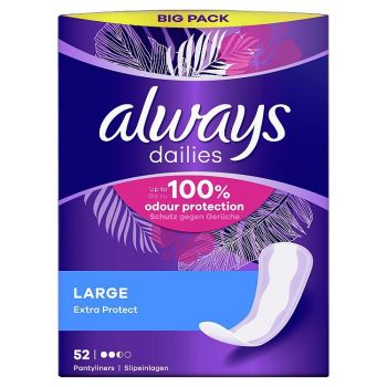 Hlavný obrázok Always Intim Extra Protect Large hygienické vložky 52ks