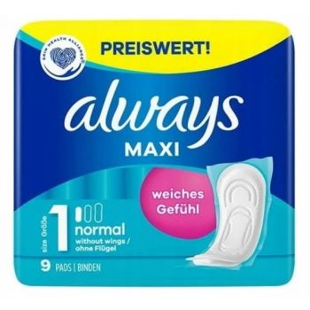 Hlavný obrázok Always Maxi 1 Normal hygienické vložky 9ks