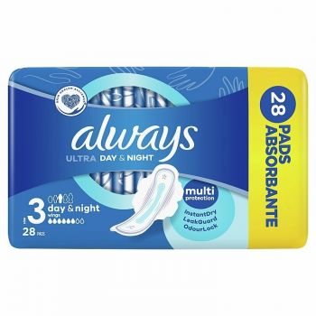 Hlavný obrázok Always Ultra Day & Night hygienické vložky 28ks