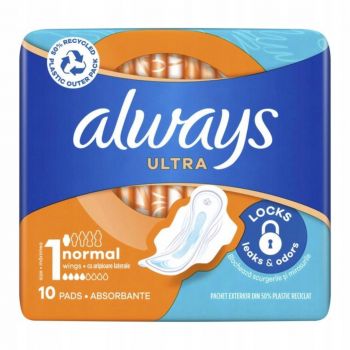 Hlavný obrázok Always Ultra Normal 1 hygienické vložky 10ks