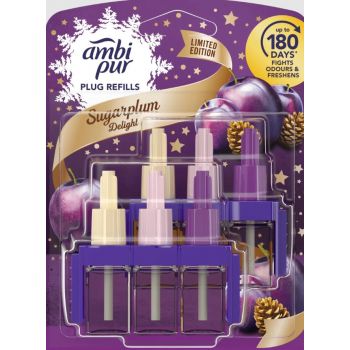 Hlavný obrázok Ambi Pur 3 Volution Sugarplum Delight Náplň 2x20ml do elektrického strojčeka