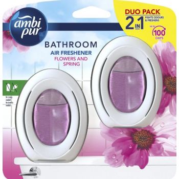 Hlavný obrázok Ambi Pur Bathroom Flower & Spring osviežovač 2x7,5ml