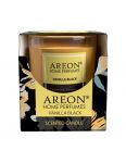 Areon Vanilla Black vonná sviečka v skle 120g