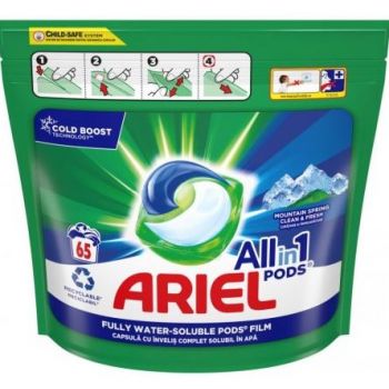 Hlavný obrázok Ariel Allin1 Mountain Spring kapsule na pranie 1410,5g 65 praní