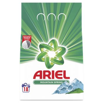 Hlavný obrázok Ariel Aqua Puder Mountain Spring prášok na pranie 1170g 18 praní