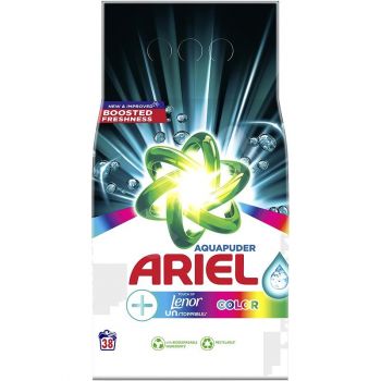 Hlavný obrázok Ariel Aquapuder Lenor Unstoppables Color prášok na pranie 2470g 38 praní