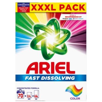 Hlavný obrázok Ariel Fast Dissolving Color prášok na pranie 3850g 70 praní