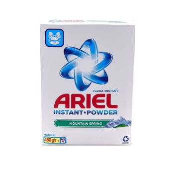 Hlavný obrázok Ariel Instant Powder Mountain Spring prášok na pranie 450g 4 prania