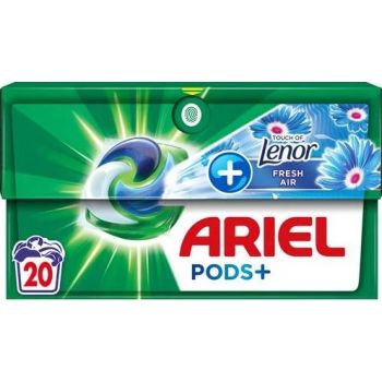 Hlavný obrázok Ariel Pods+ Touch of Lenor Fresh Air kapsule na pranie 430g 20 praní