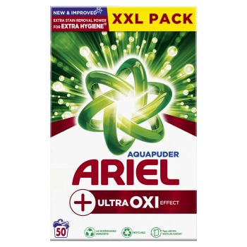 Hlavný obrázok Ariel + Ultra Oxi Effect prášok na pranie 3250g 50 praní