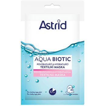 Hlavný obrázok Astrid Aqua Biotic povzbudzujúca a hydratujúca textilná pleťová maska 1ks