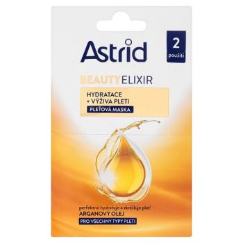 Hlavný obrázok Astrid Beauty Elixír hydratačná pleťová maska 2x8ml