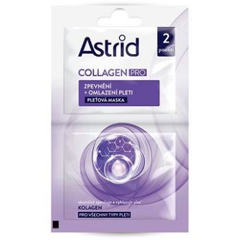 Hlavný obrázok Astrid Collagen PRO pleťová maska spevňujúca a omladzujúca 2x8ml