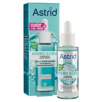 Hlavný obrázok Astrid Hydro X-Cell hydratačné pleťové super sérum 30ml