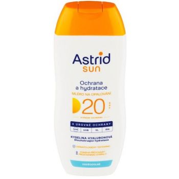 Hlavný obrázok Astrid Sun mlieko na opaľovanie vodeodolné SPF20 200ml