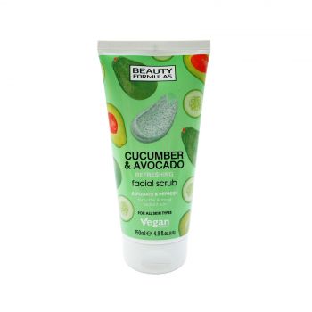 Hlavný obrázok Beauty Formulas Cucumber & Avocado pleťový peeling 150ml 