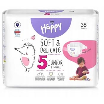 Hlavný obrázok Bella baby Happy plienky 5 Junior 11-18kg 38ks