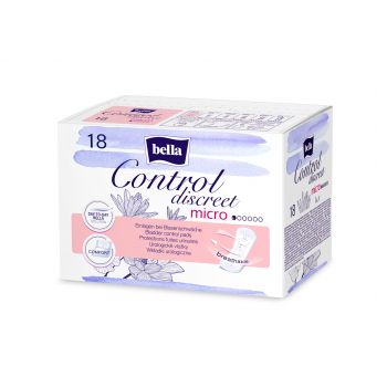 Hlavný obrázok Bella Control Discreet Micro urologické vložky 18ks