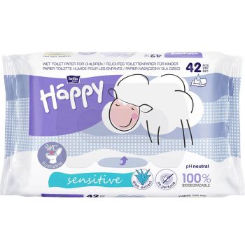 Hlavný obrázok Bella Happy Sensitive vlhčený detský toaletný papier 42ks