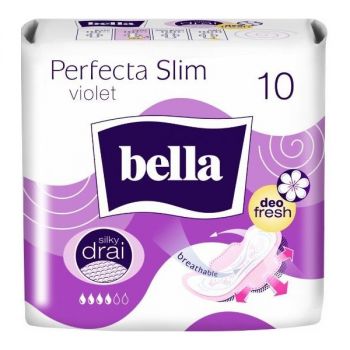 Hlavný obrázok Bella Perfecta Slim violet silky drai hygienické vložky 10ks