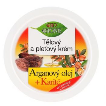 Hlavný obrázok Bio Bione Arganový olej+Karite telový a pleťový krém 260ml