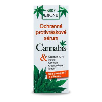 Hlavný obrázok Bio Bione Cannabis Ochranné protivráskové pleťové sérum 40ml