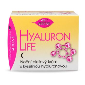 Hlavný obrázok Bio Bione Hyaluron Life nočný pleťový krém 51ml