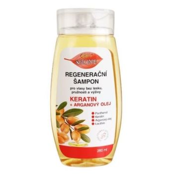 Hlavný obrázok Bio Bione Keratín & Argan Oil regeneračný šampón 260ml