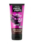 Body Tip Fresh Fruits Hroznové víno 2v1 krém na ruky 100ml