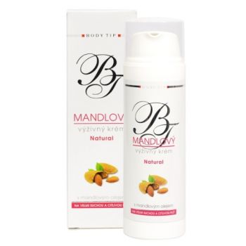 Hlavný obrázok Body Tip Natural Mandľový výživný pleťový krém 50ml