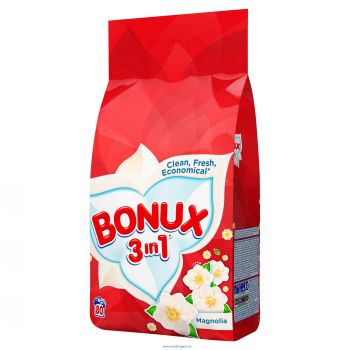 Hlavný obrázok Bonux prášok na pranie 3in1 6kg Color Magnólia 80 praní