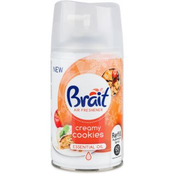 Hlavný obrázok Brait Freshmatic Creamy Cookies náplň 250ml