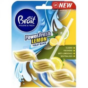 Hlavný obrázok Brait Power Fresh Lemon WC blok 39g