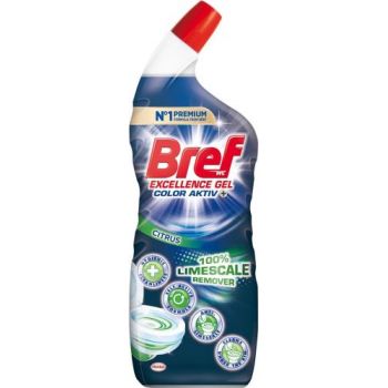 Hlavný obrázok Bref Excellenc Color Aktiv Citrus 100% Limescale WC gél 700ml