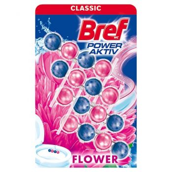 Hlavný obrázok Bref Power Aktiv Flower WC blok 4x50g